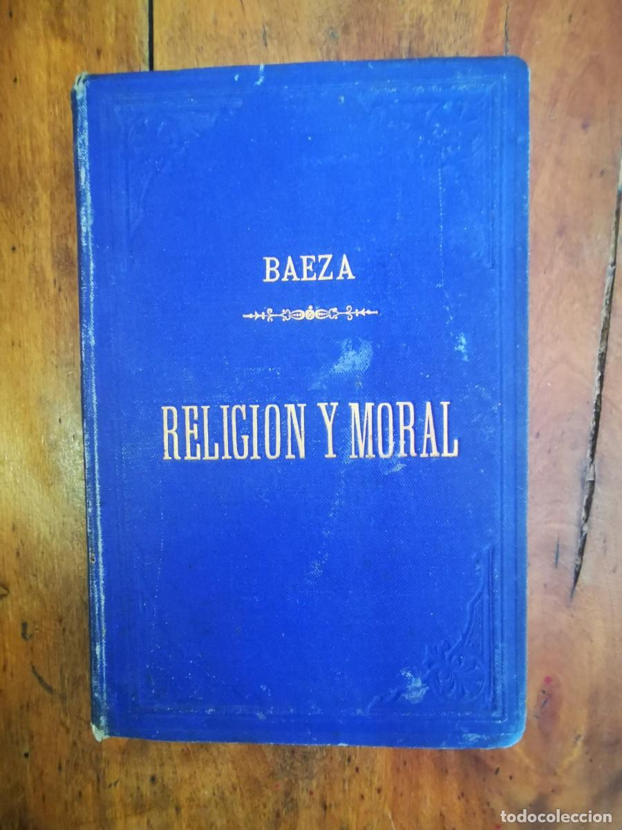 Libros antiguos: D&Iacute;AZ DE BAEZA, Juan. Programa de religi&oacute;n y moral - Foto 1