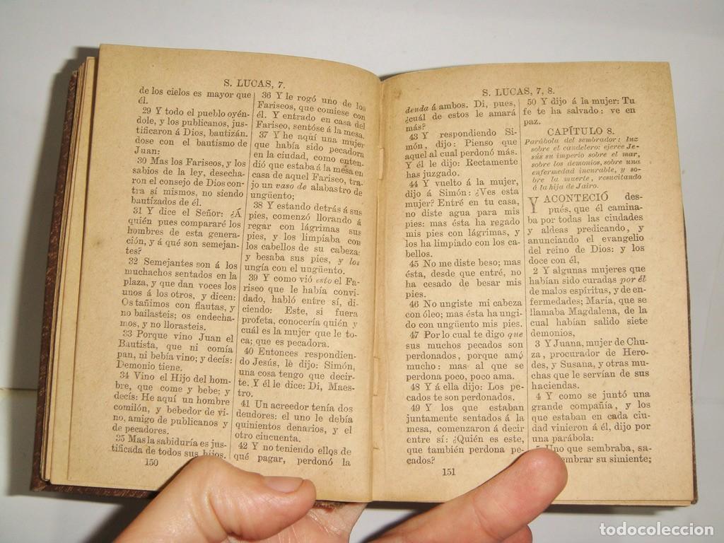 Libros antiguos: El Nuevo Testamento. Madrid - 1886 - Foto 4