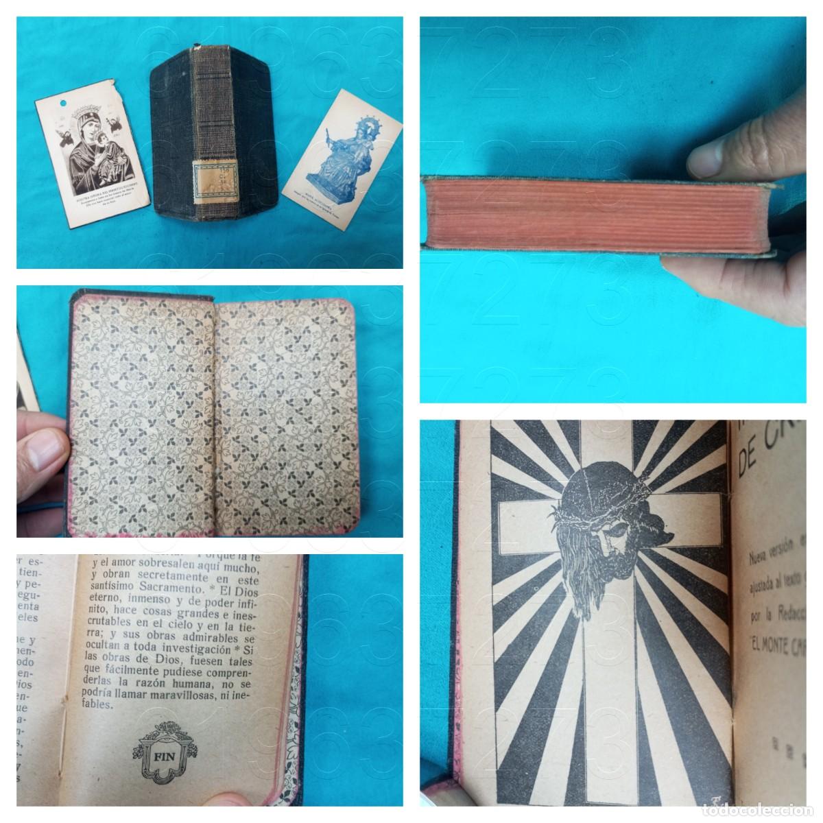 Libros antiguos: 1937 KEMPIS IMITACION DE CRISTO POR EL MONTE CARMELO BURGOS 444 PG AQ12
