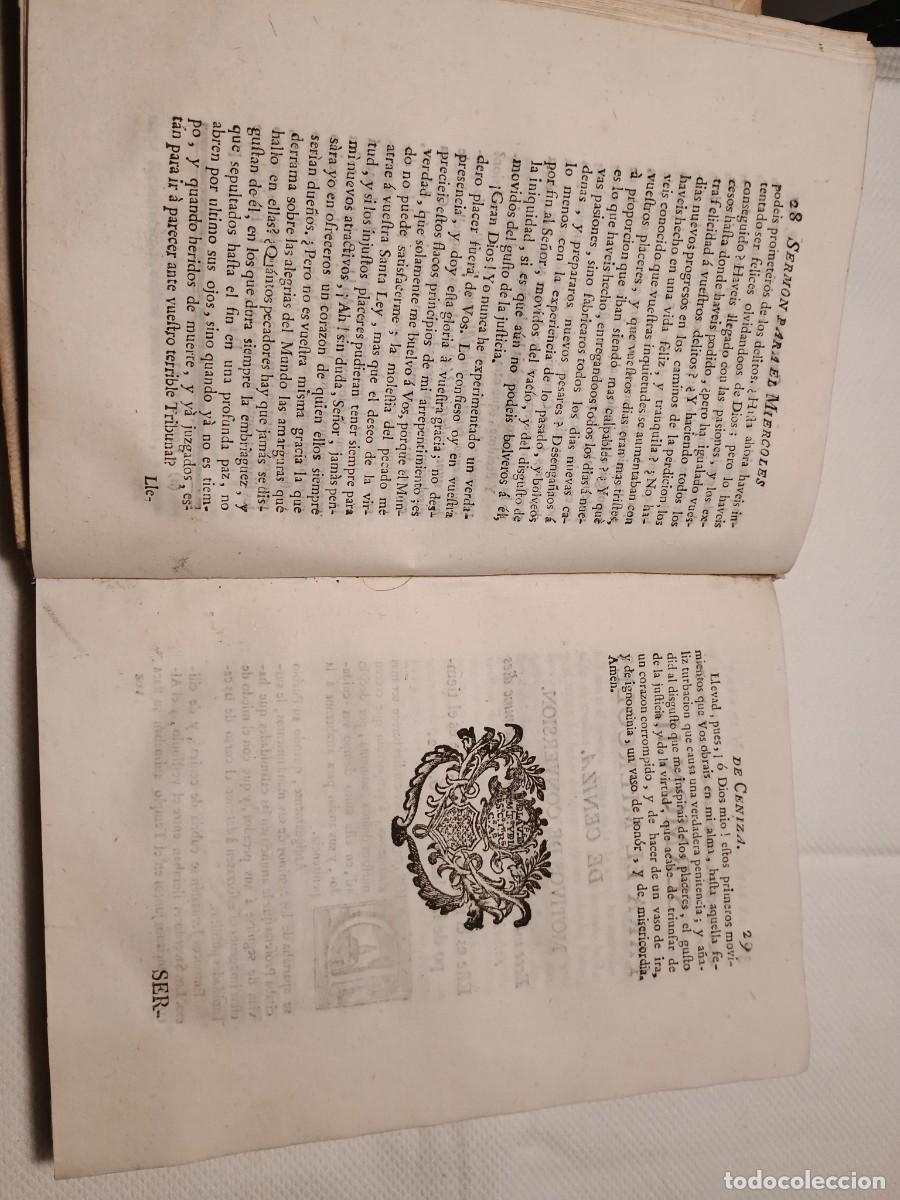 Libros antiguos: Sermones masillon 1778 - Foto 3