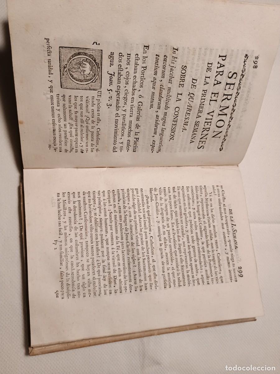 Libros antiguos: Sermones masillon 1778 - Foto 5