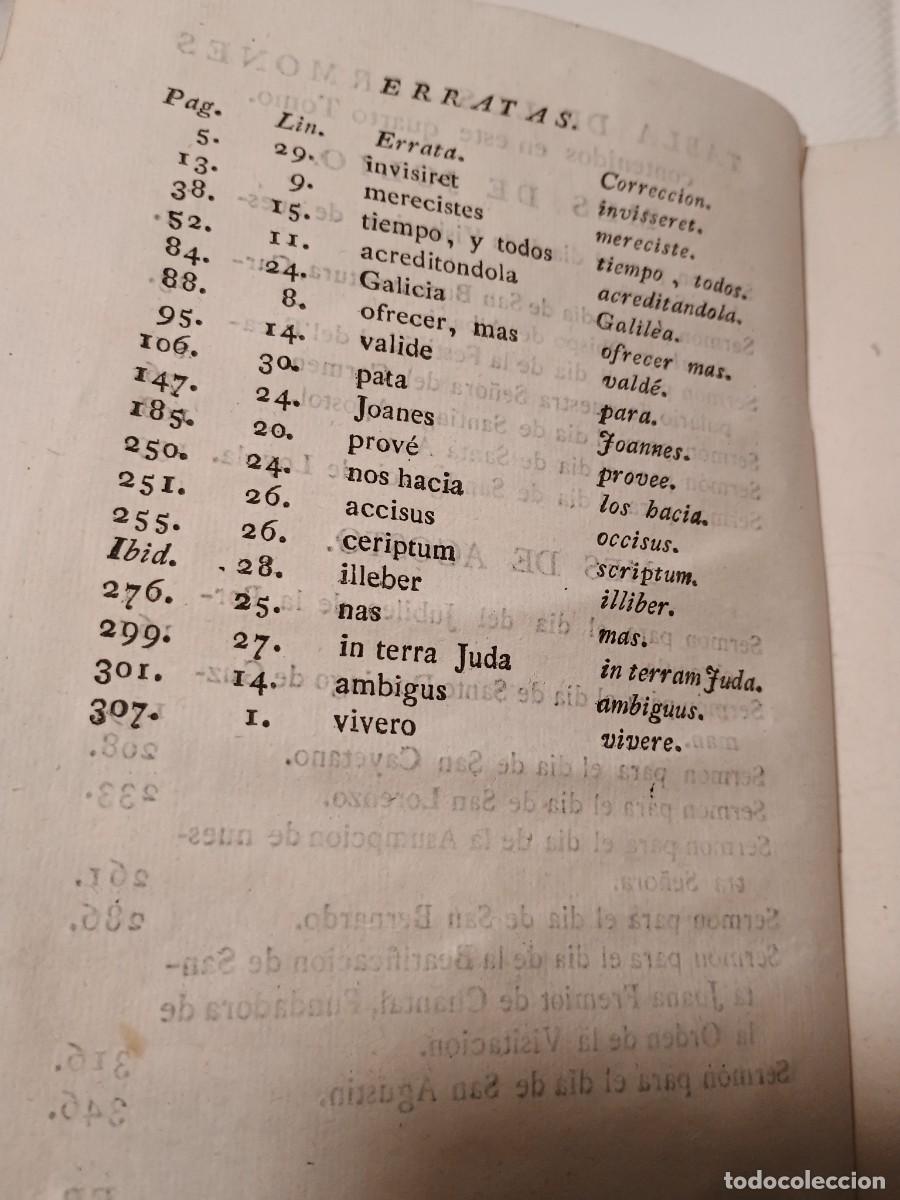 Libros antiguos: Sermones masillon 1778 - Foto 4