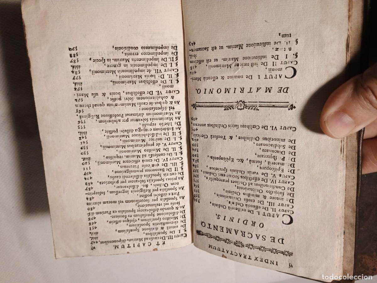 Libros antiguos: Instituciones theologicae 1784 5 tomos - Foto 9