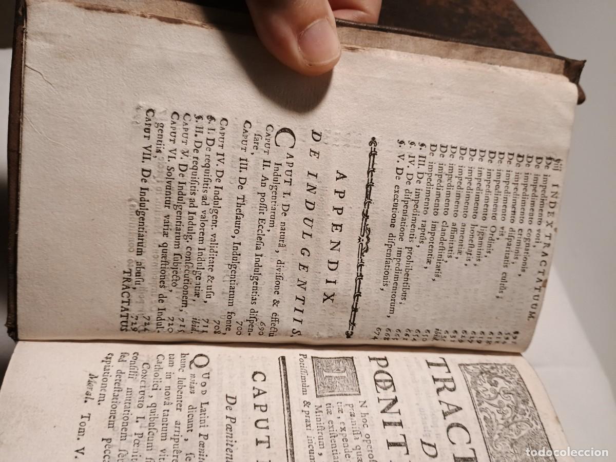 Libros antiguos: Instituciones theologicae 1784 5 tomos - Foto 10