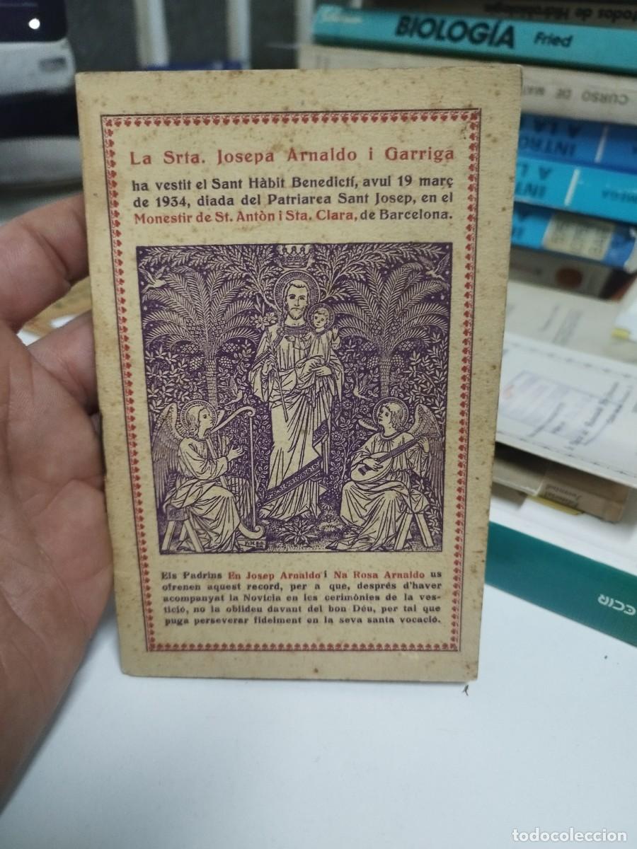 Antiquarische B&uuml;cher: Cerim&ograve;nia de la vestici&oacute; d'una nov&iacute;cia. Monestir de St. Ant&ograve;n (Antoni) i Sta. Clara. Sant Benet.