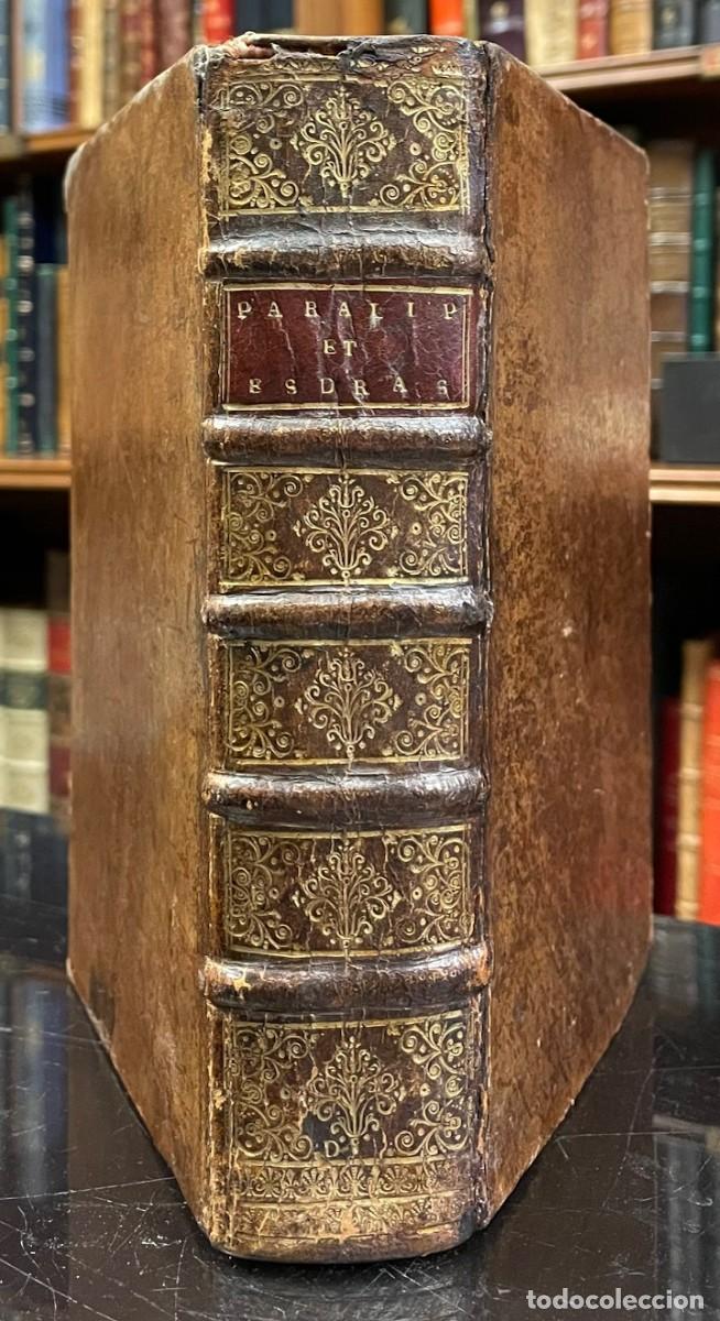 Old books: Les Paralipomenes. Esdras et Nehemias. Isaac-Louis Lemaistre de Sacy