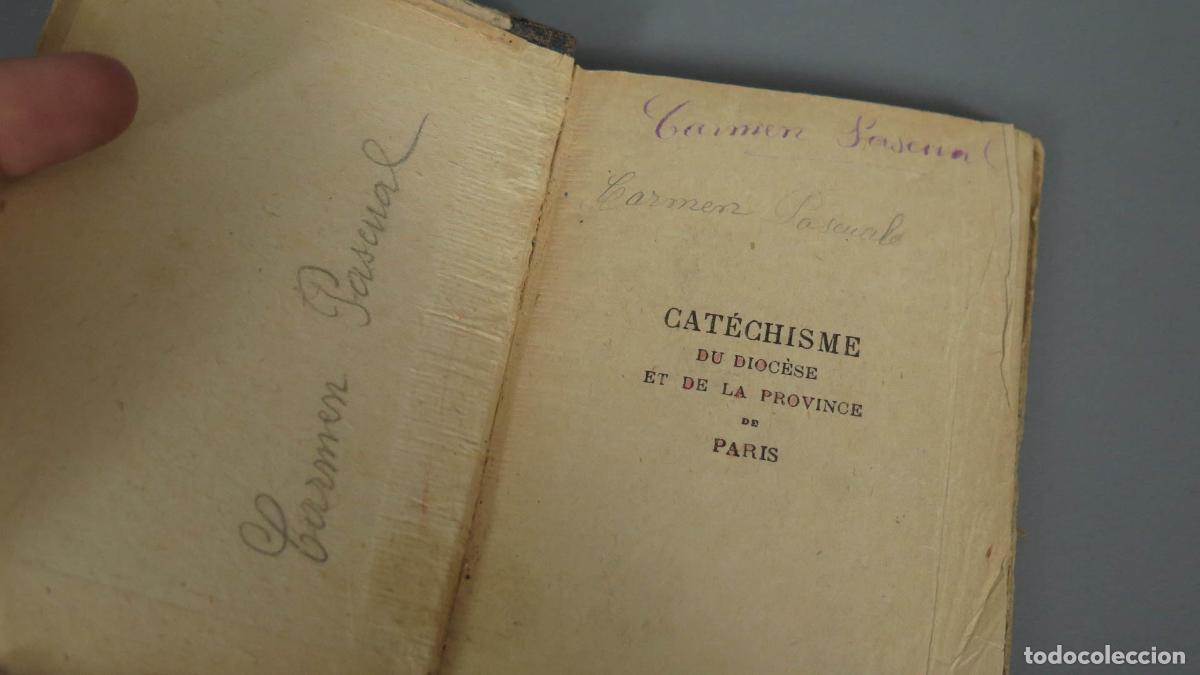 Libros antiguos: CATECHISME DU DIOCESE ET DE LA PROVINCE DE PARIS - Foto 2