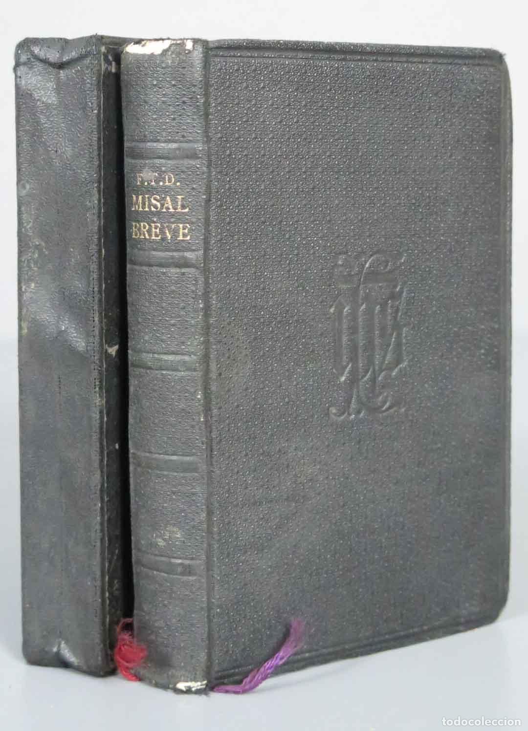 Libros antiguos: MISAL BREVE. FTD. 1926 - Foto 1