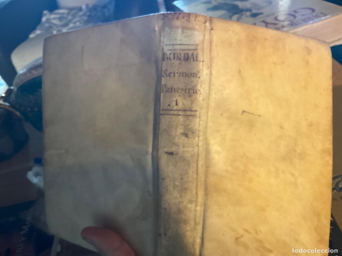 Old books: Pepeca a&ntilde;o 1796 - SERMONES DE BURDALUE - PANEGIRICOS -