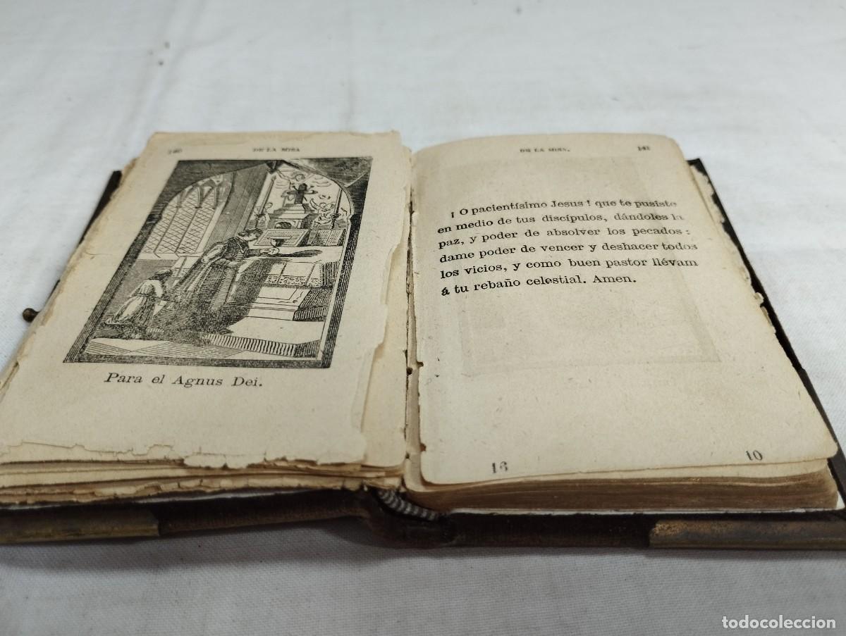 Libros antiguos: Antiguo libro religioso. - Foto 2
