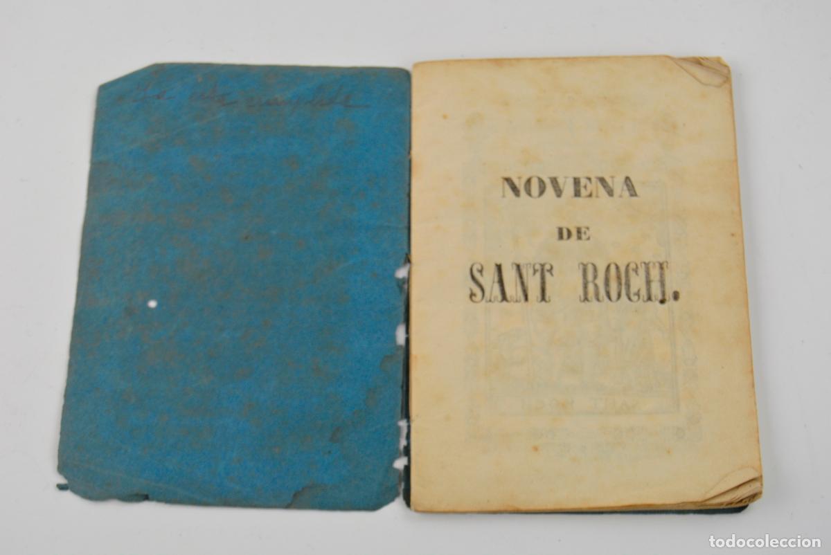 Antiquarische B&uuml;cher: Novenari devot del glori&oacute;s Sant Roch, 1854, Baltasar Torrent, Imprenta de Gregori Matas, Figueras.