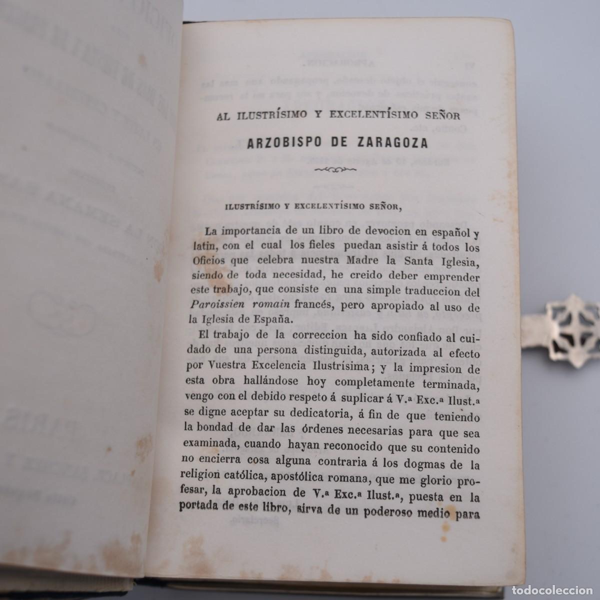 Libros antiguos: Libro religioso - Oficio Divino - Foto 10