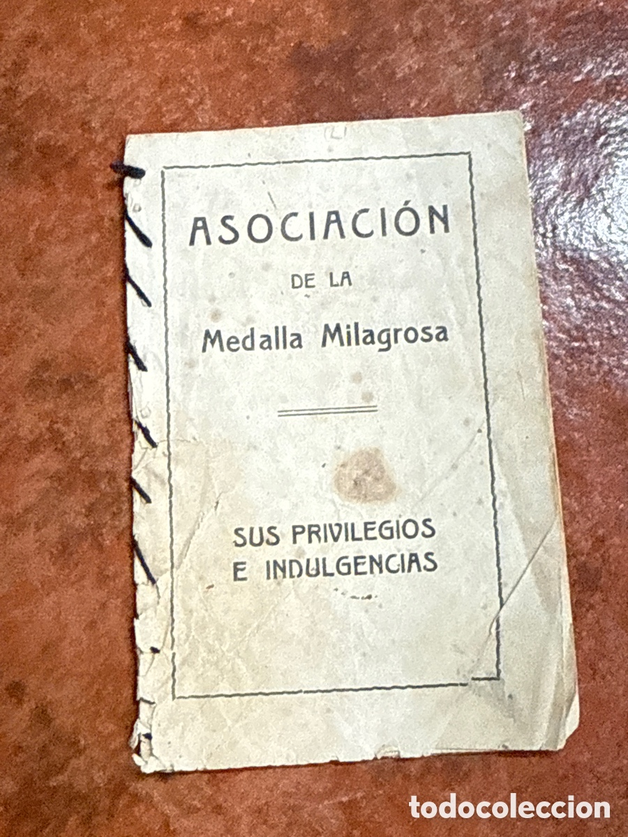 Antiquarische B&uuml;cher: Libro de la asociaci&oacute;n de la medalla religiosa