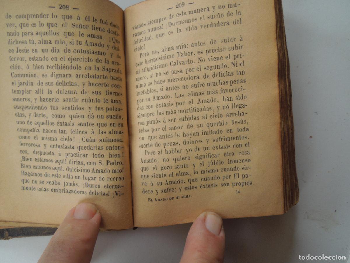 Libros antiguos: EL AMADO DE MI ALMA. - Foto 7