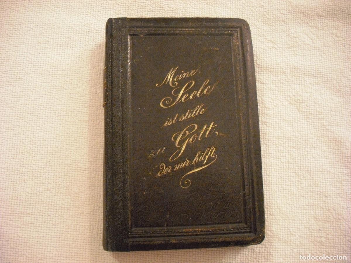 Antiquarische B&uuml;cher: GESANGBUCH FUR DIE EVANGELISCHE KIRCHE 1896 LIBRO , ANTIGUO LIBRO RELIGIOSO . TAPA DURA