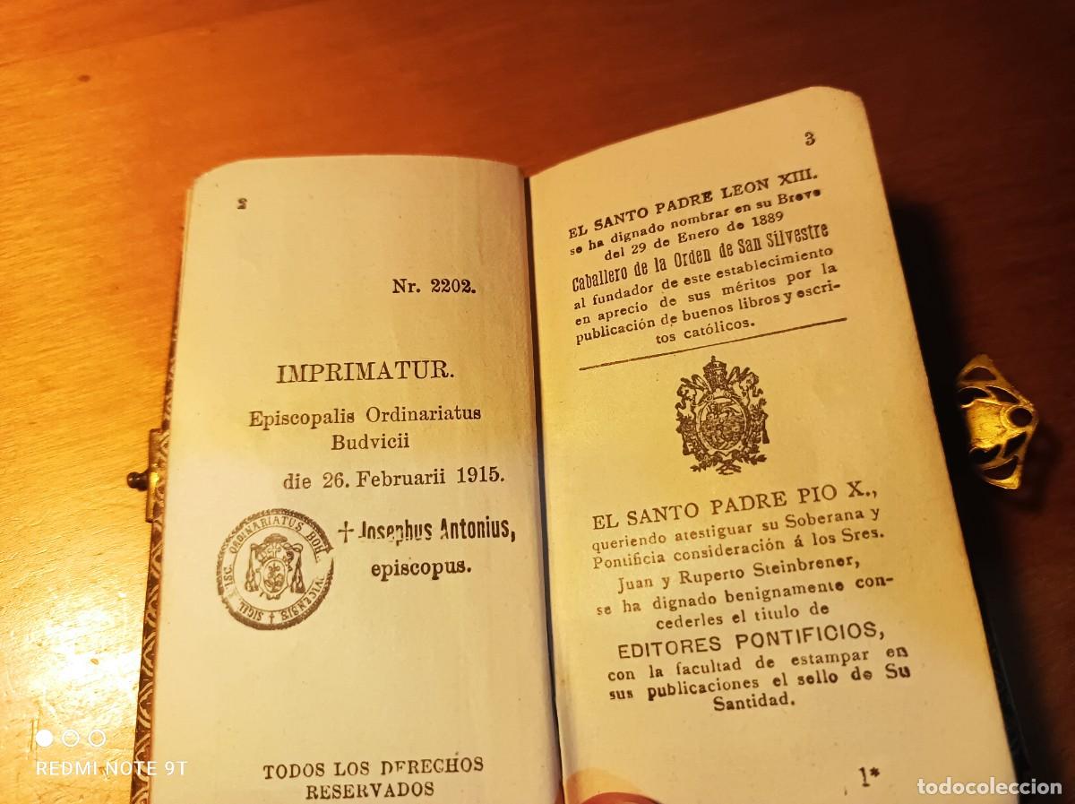 Libros antiguos: MISAL CON TAPAS NACARADAS - Foto 2