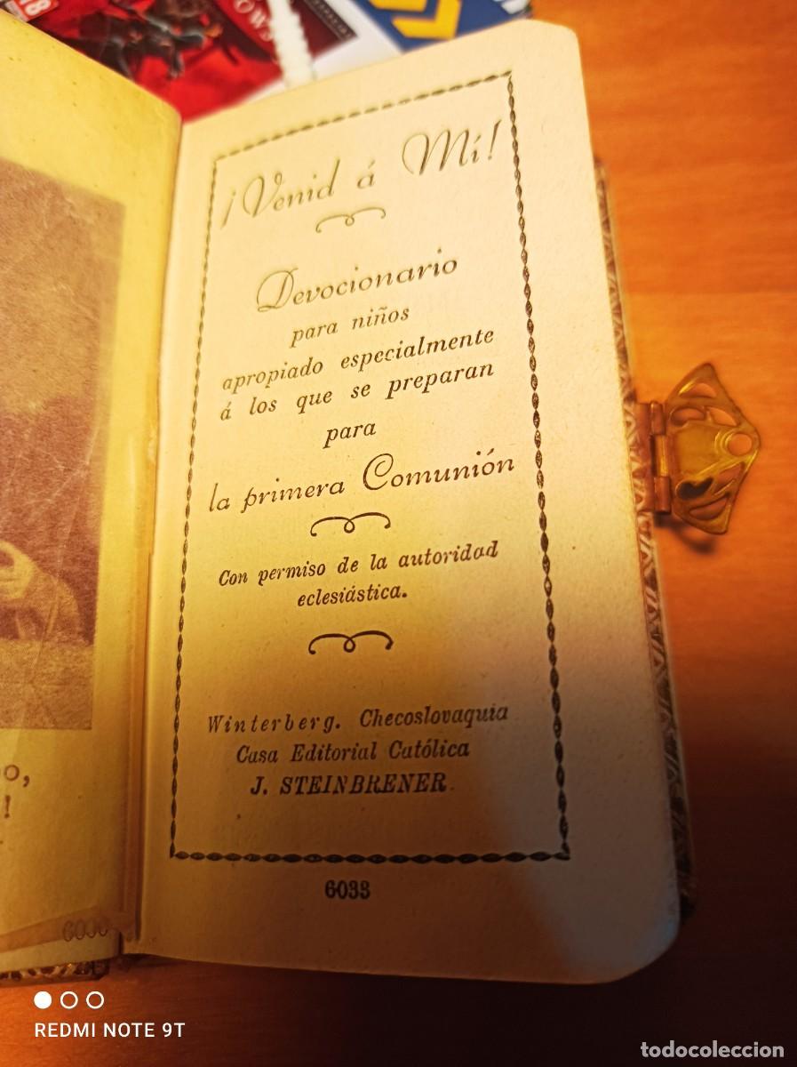 Libros antiguos: MISAL CON TAPAS NACARADAS - Foto 3