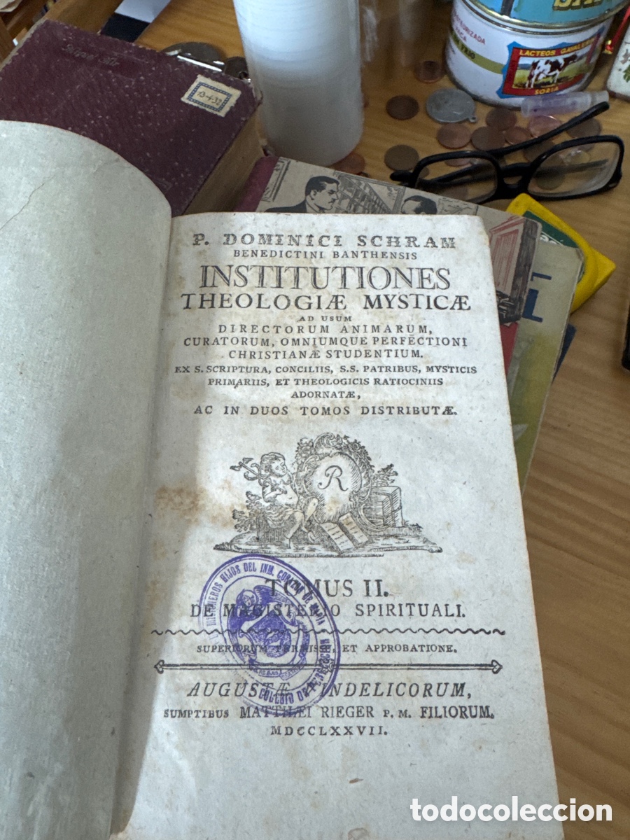 Antiquarische B&uuml;cher: INSTITUCIONES DE TEOLOG&Iacute;A M&Iacute;STICA PARA USO DIRECTORES DE ALMAS, CUIDADORES1 1877,