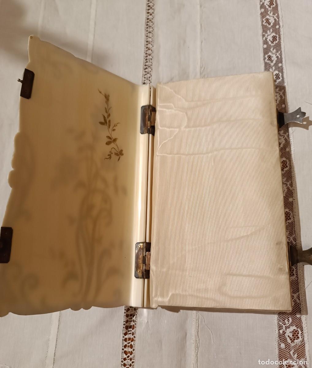 Libros antiguos: Devocionario de 1899 de hueso - Foto 2