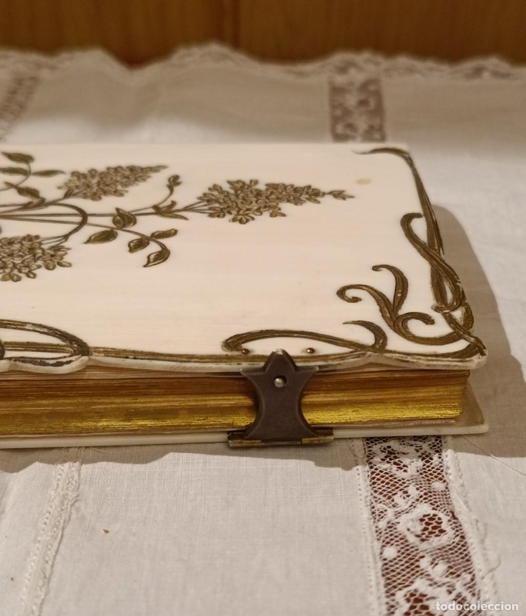 Libros antiguos: Devocionario de 1899 de hueso - Foto 11