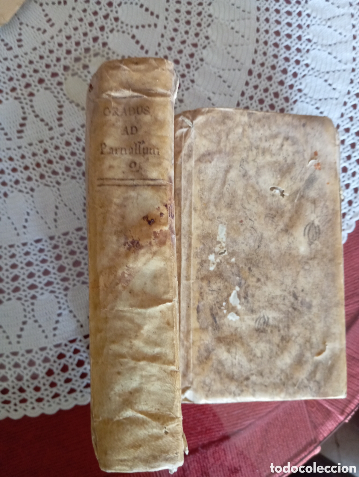 Libros antiguos: Dos vol&uacute;menes , en piel - Foto 2