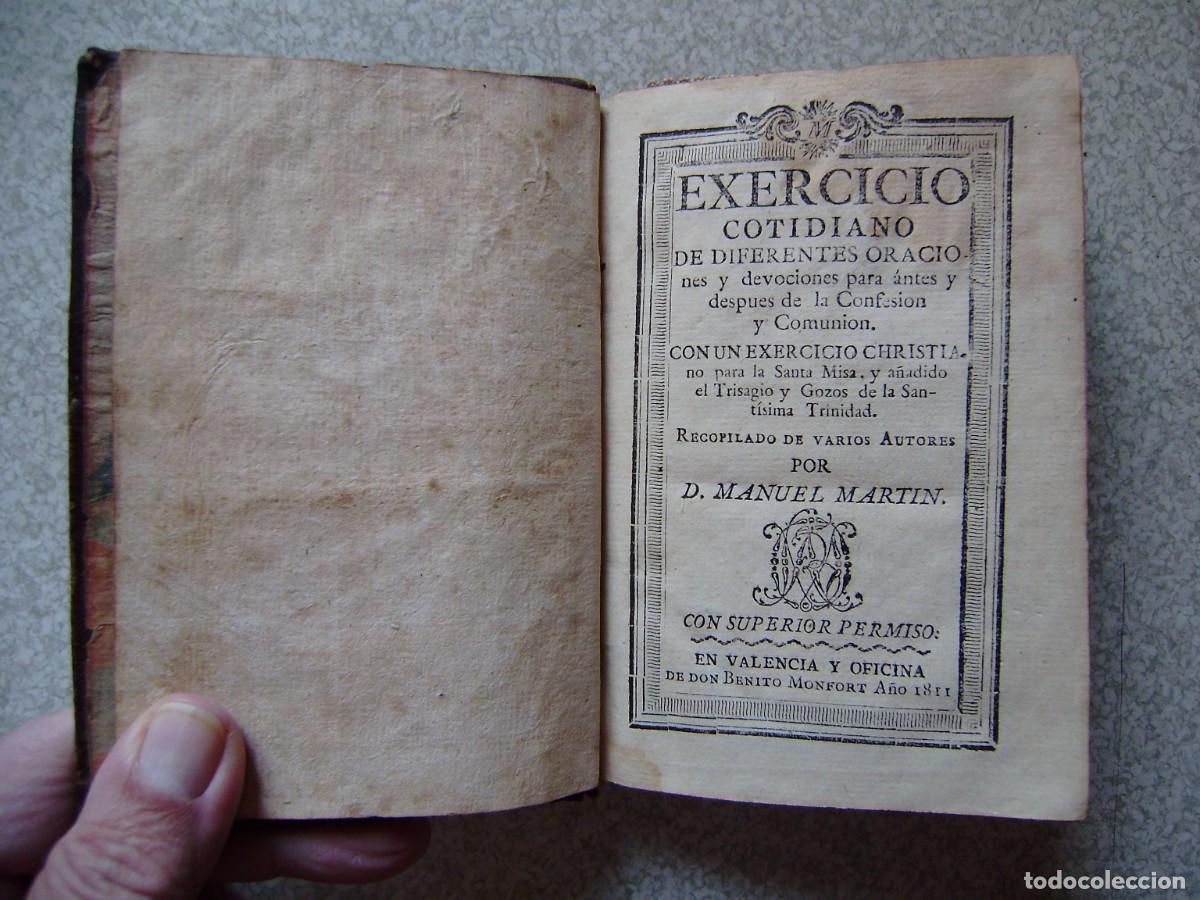 Libros antiguos: EXERCICIO CUOTIDIANO (EJERCICIO COTIDIANO) - Foto 2