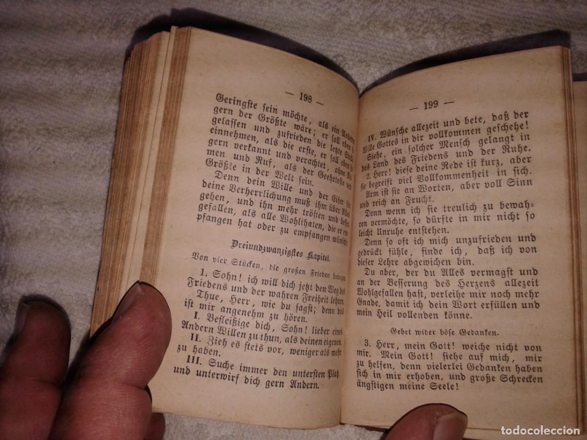 Libros antiguos: KEMPIS, 1867, EN ALEMAN, B19 - Foto 8