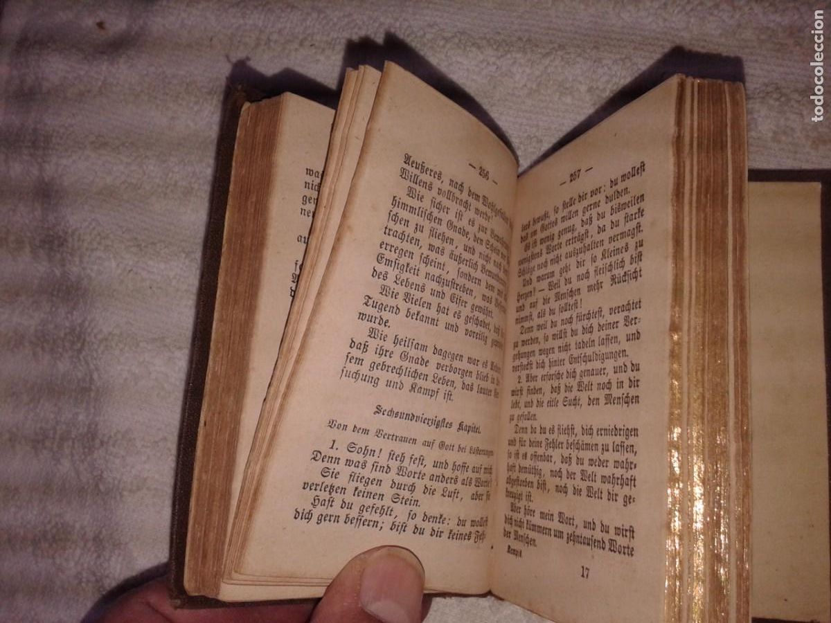Libros antiguos: KEMPIS, 1867, EN ALEMAN, B19 - Foto 9