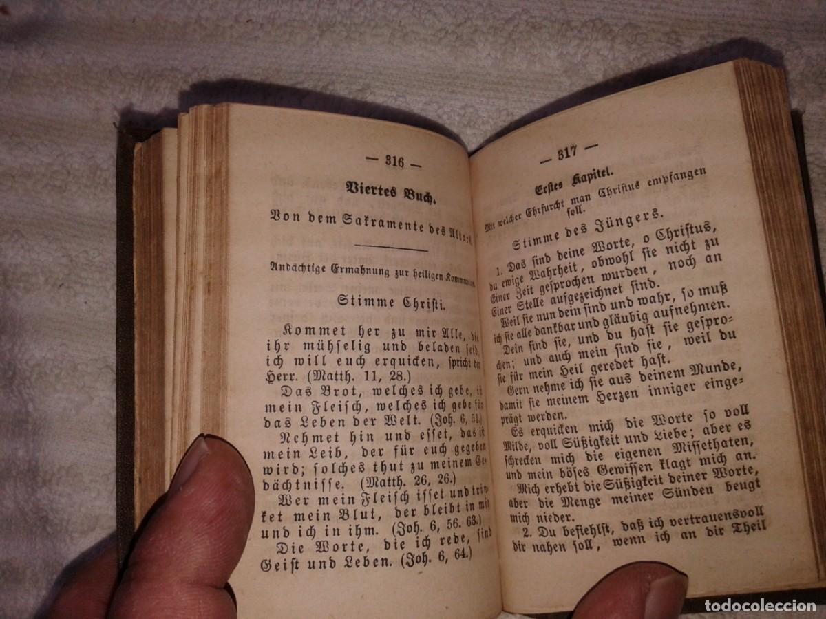 Libros antiguos: KEMPIS, 1867, EN ALEMAN, B19 - Foto 11