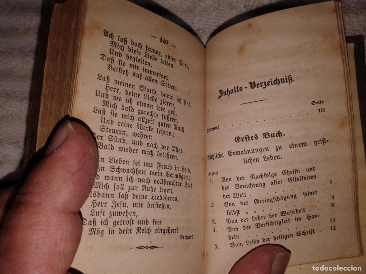 Libros antiguos: KEMPIS, 1867, EN ALEMAN, B19 - Foto 13