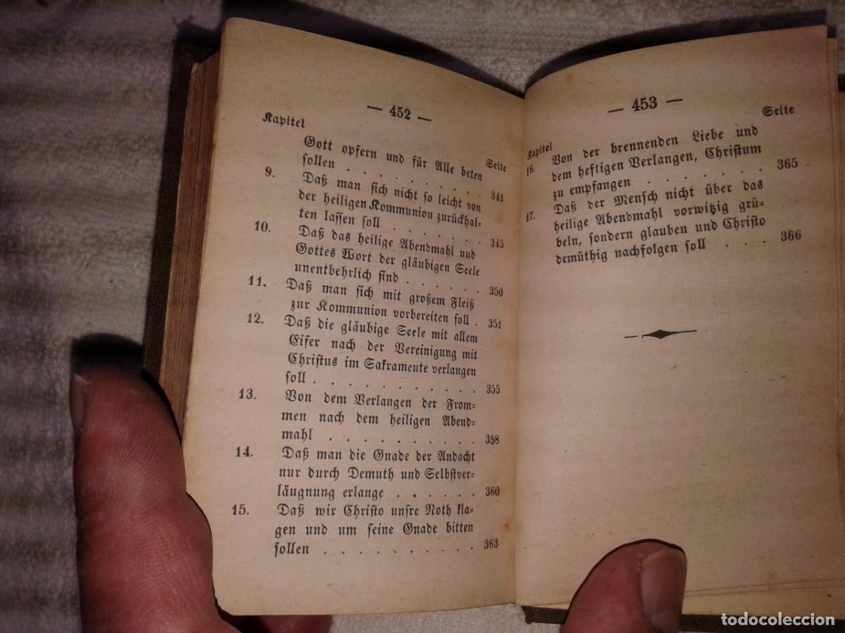 Libros antiguos: KEMPIS, 1867, EN ALEMAN, B19 - Foto 16