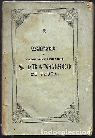 Livres anciens: MODO DE PRACTICAR LA DEVOCION DE LOS TRECE VIERNES - DE PAULA, SAN FRANCISCO - A-NOVENA-126