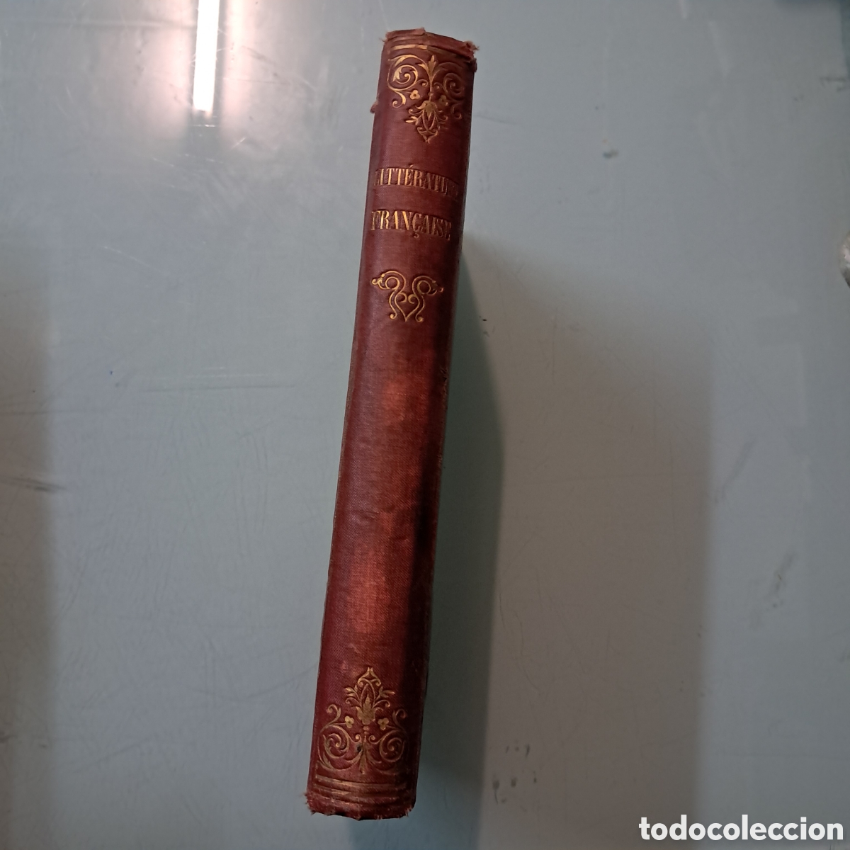 Livres anciens: Histoire de la literature francaise,Saucie, 1885