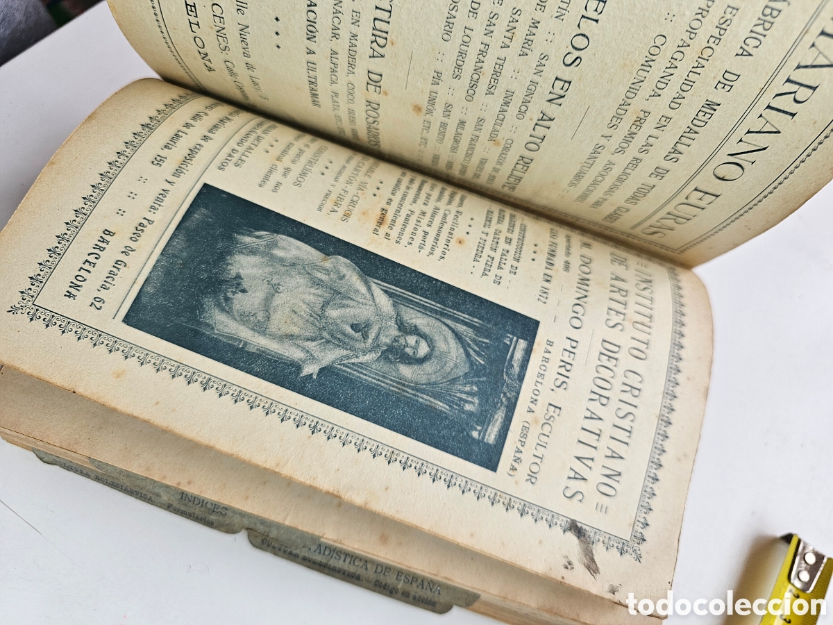 Libros antiguos: Anuario eclesi&aacute;stico 1921 E. Subirana - Foto 2