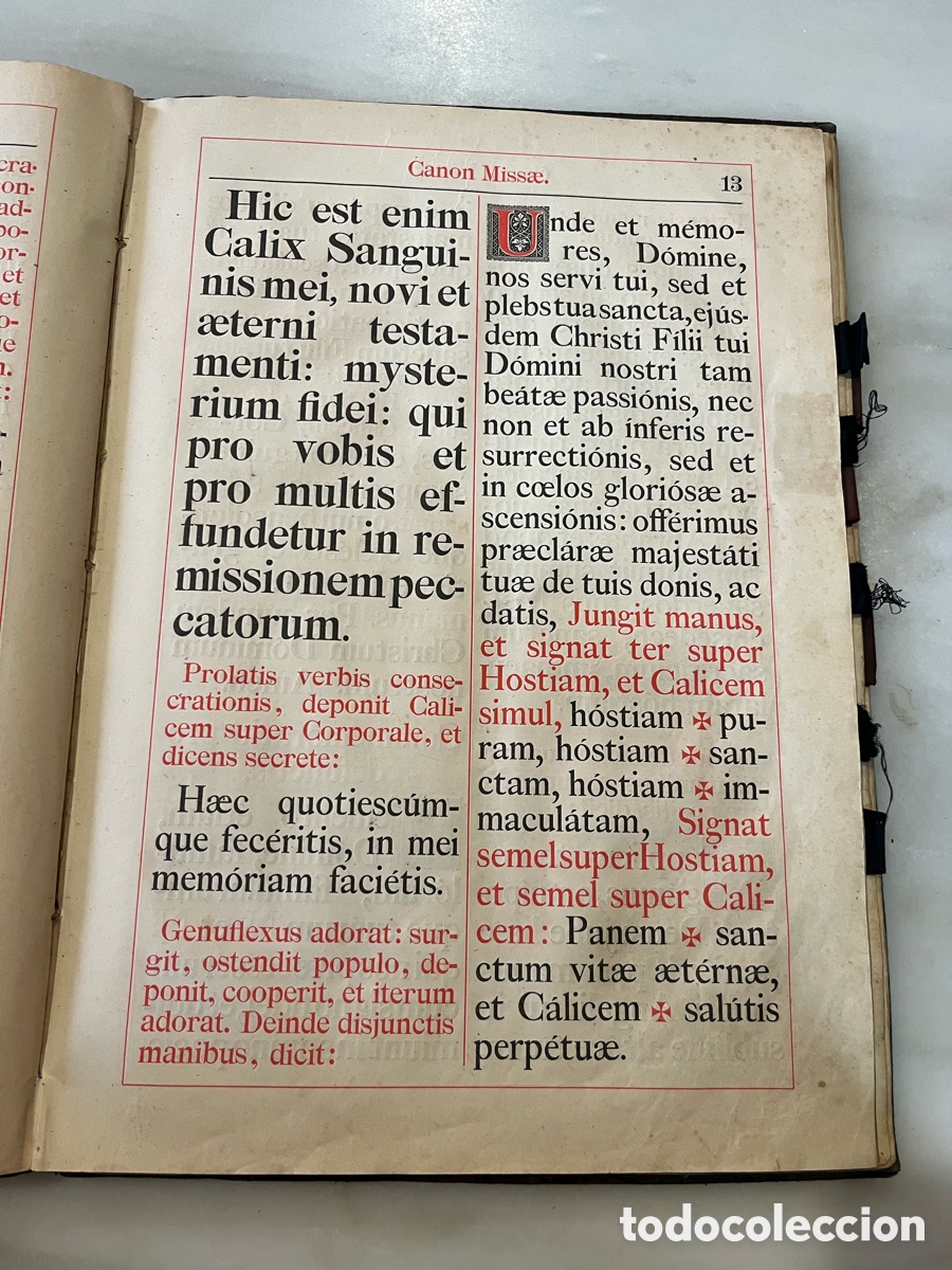 Libros antiguos: Missae pro Defunctis . 1884 - Foto 8