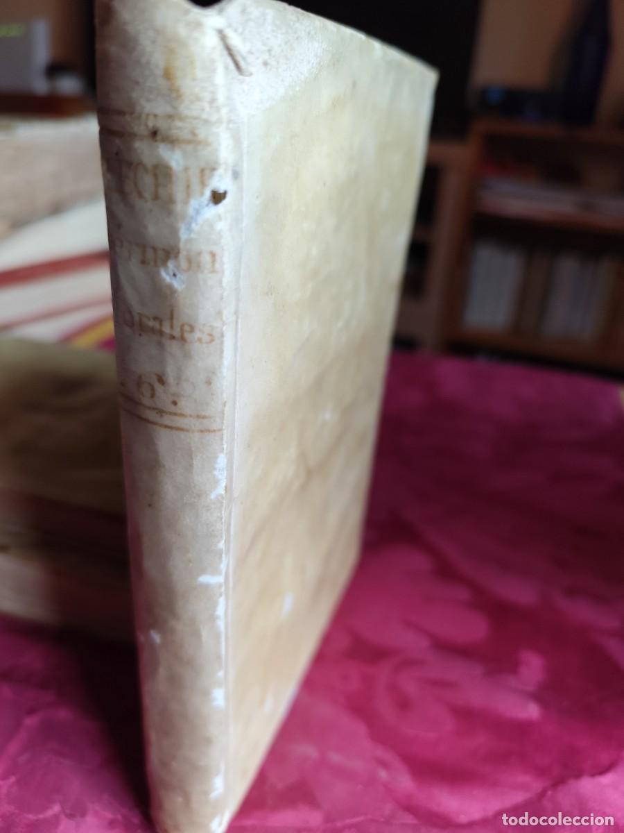 Livros antigos: Sermones Morales de Esp&iacute;ritu Flechier Obispo de Nimes A&ntilde;o 1776 de Nimes