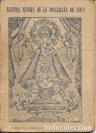 Old books: NUESTRA SE&Ntilde;ORA DE LA SOTERRA&Ntilde;A DE NIEVA - A-NOVENA-126