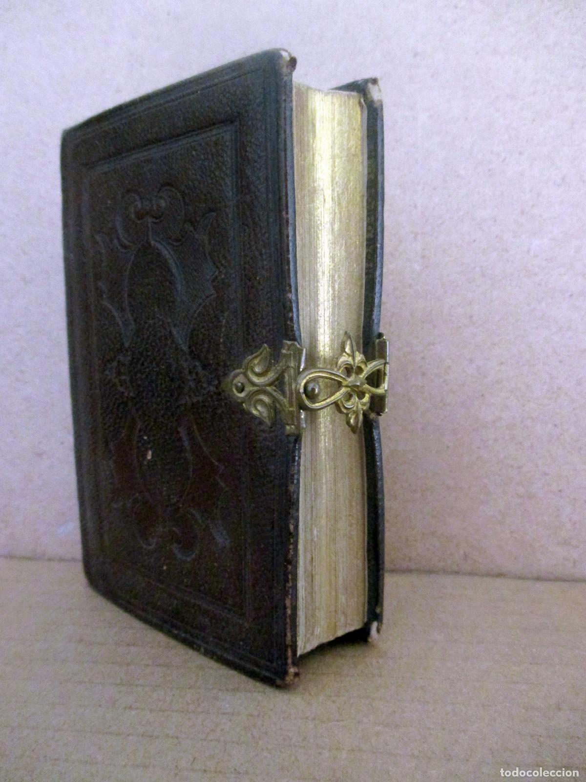 Libri antichi: DIAMANTE DEL PARAISO. DEVOCIONARIO SEMANA SANTA. 1861.
