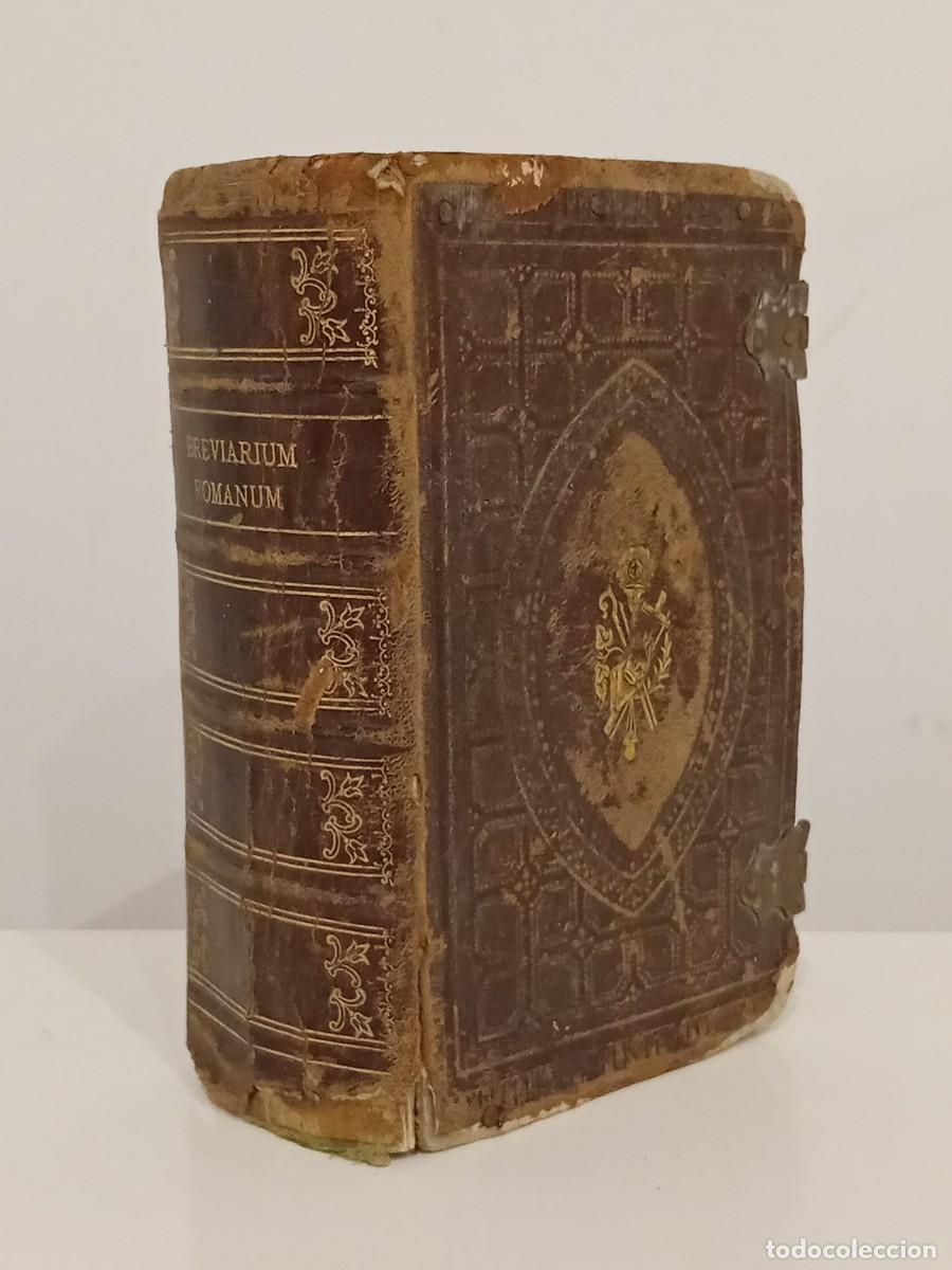 Livros antigos: BREVIARIUM ROMANUM EX DECRETO SS. CONCILII TRIDENTINI. 1868