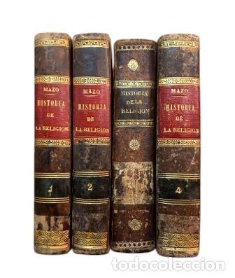 Old books: Garc&iacute;a Mazo, S. J.- HISTORIA PARA LEER EL CRISTIANO DESDE LA NI&Ntilde;EZ HASTA LA VEJEZ (1842-1855)