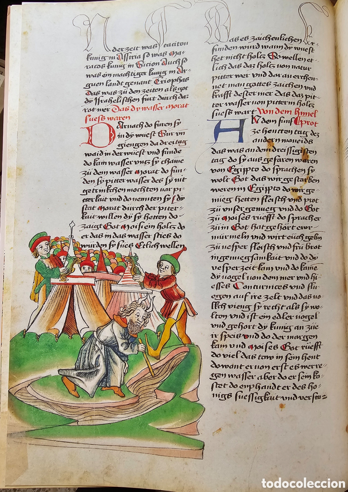 Libros antiguos: Facs&iacute;mil de la Biblia popular de Vorau - Foto 3