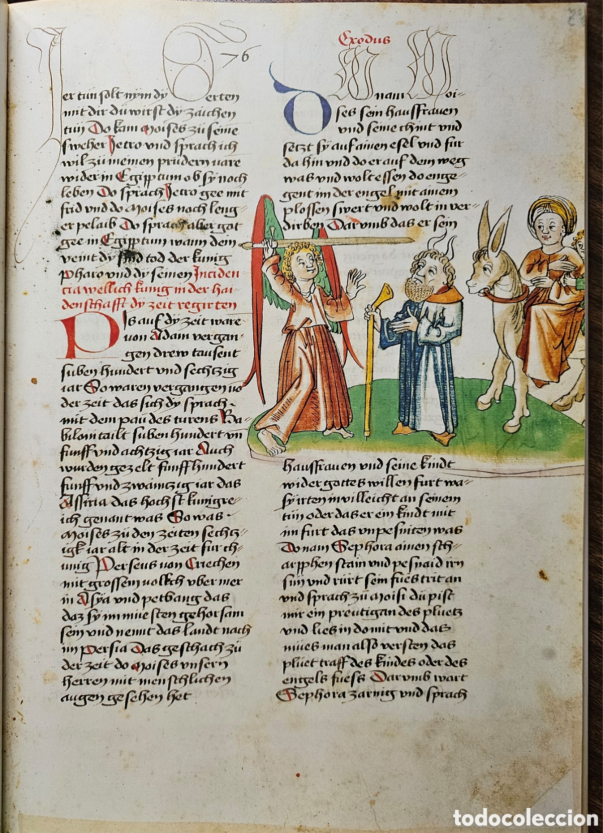 Libros antiguos: Facs&iacute;mil de la Biblia popular de Vorau - Foto 4