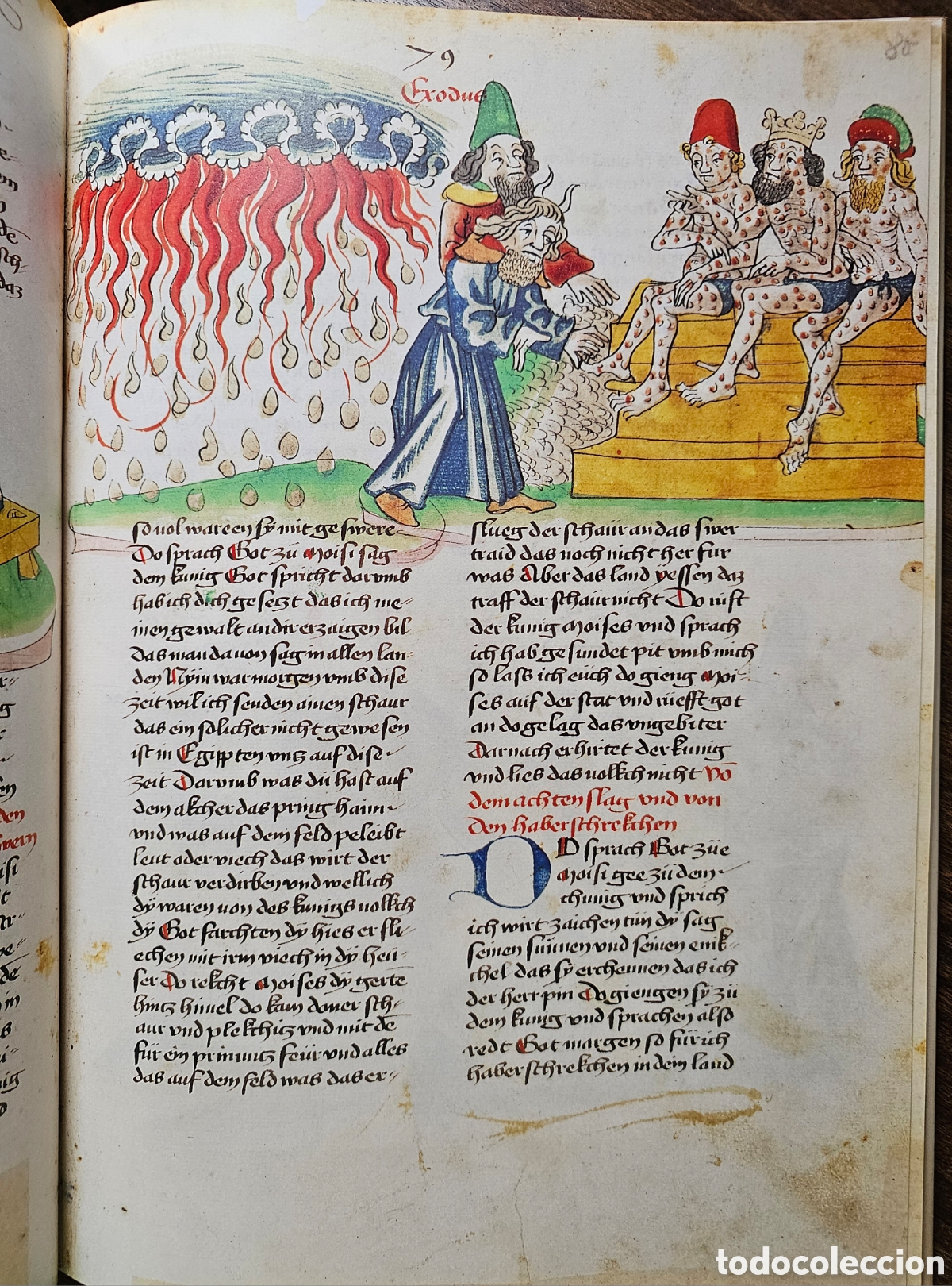 Libros antiguos: Facs&iacute;mil de la Biblia popular de Vorau - Foto 7