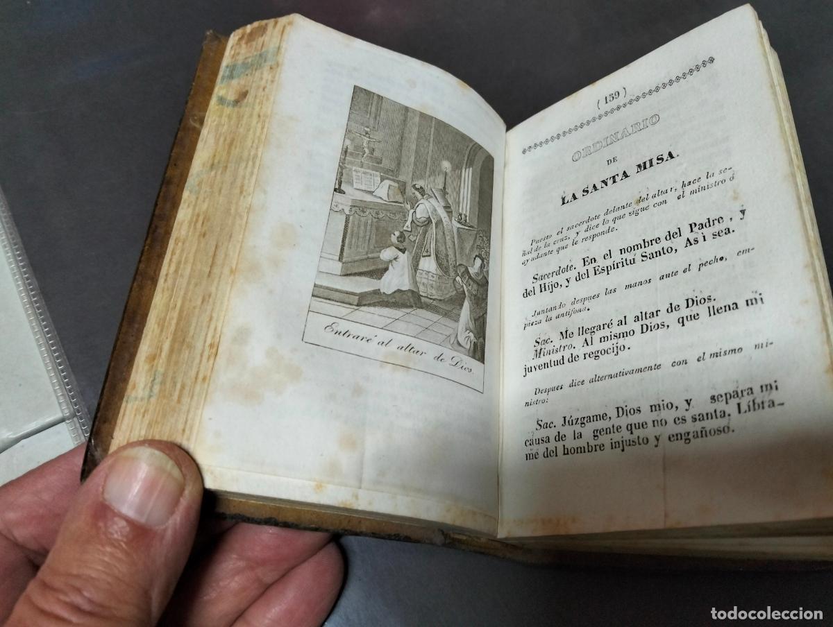 Libros antiguos: NOVISIMO EJERCICIO COTIDIANO, DEVOCIONARIO, A&Ntilde;O 1843 - Foto 8