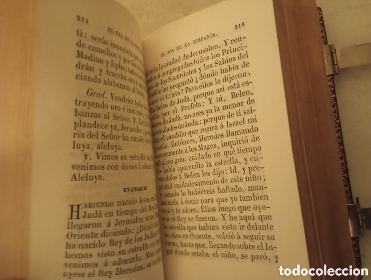 Libros antiguos: El eucologio romano. Devocionario - Foto 6