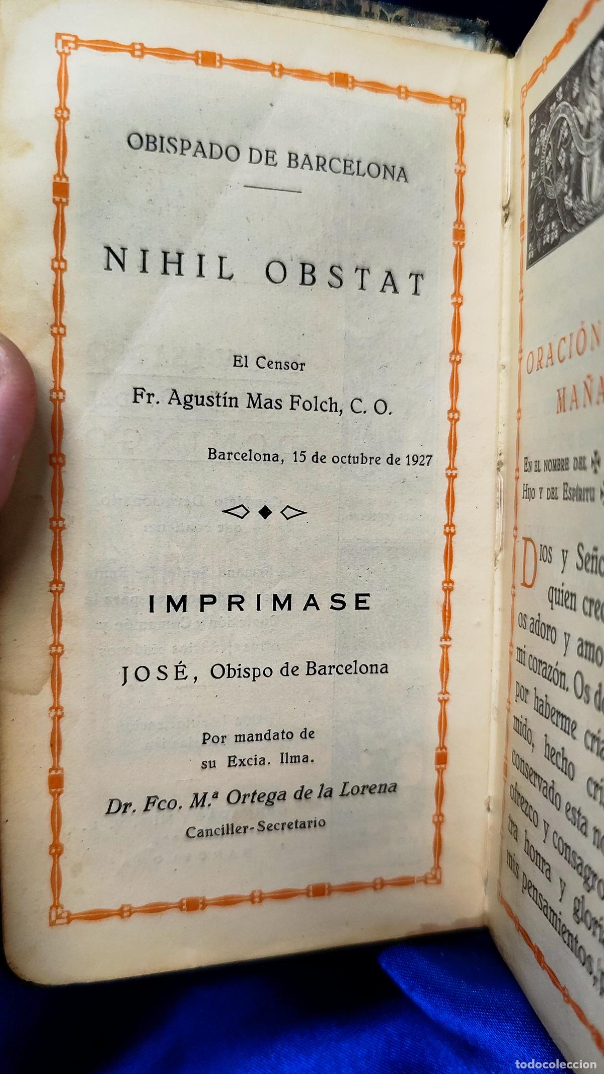 Libros antiguos: OFICIO DEL DOMINGO 1927 NIHIL OBSTAT - Foto 6
