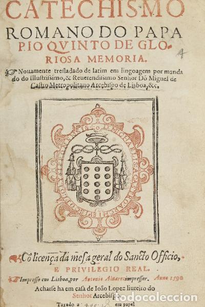 Catechismus 1688 Padova – Ouvrage Ancien Controriforma Pape Pie V, Reliure