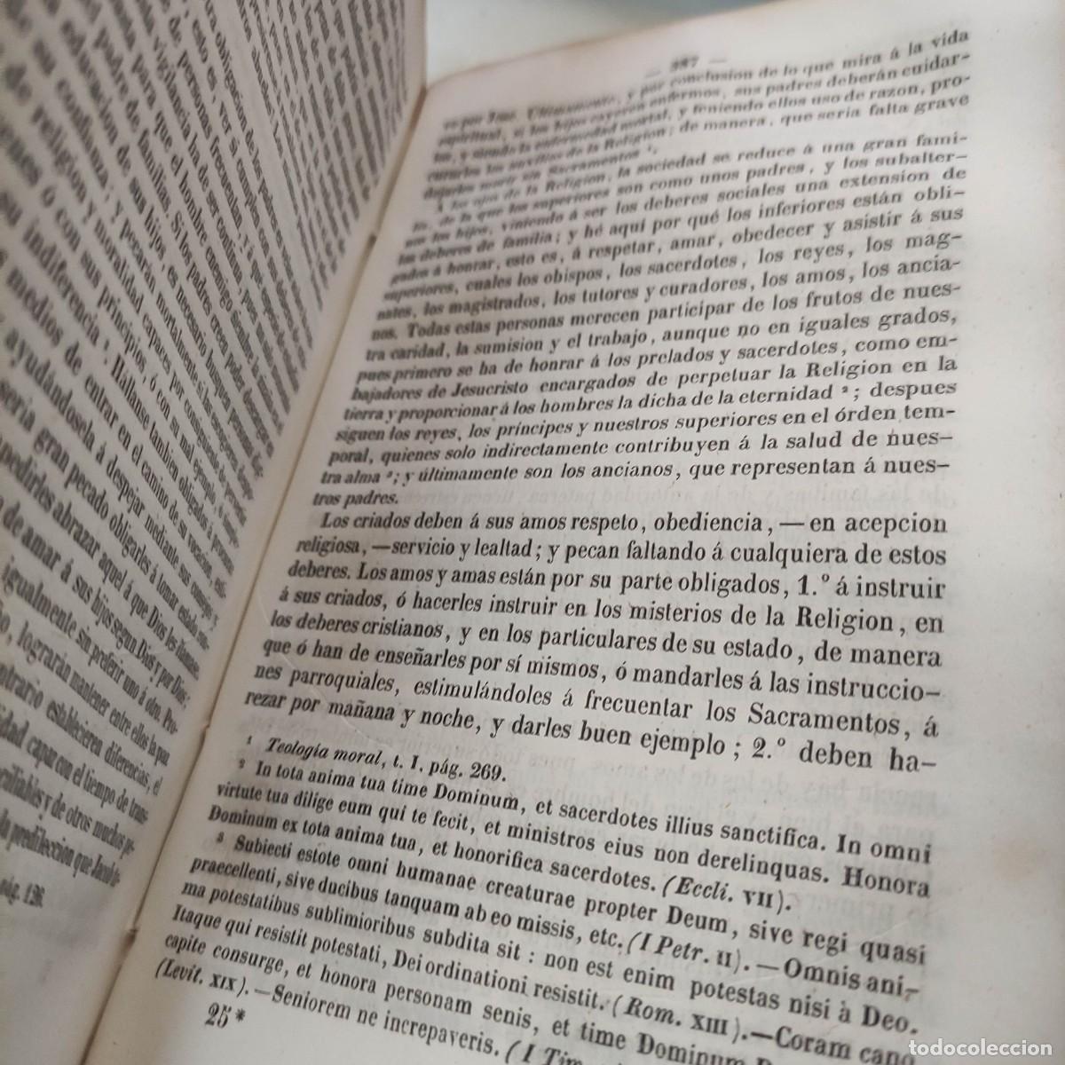 Libros antiguos: CATECISMO DE PERSEVERANCIA TOMO IV - Foto 8