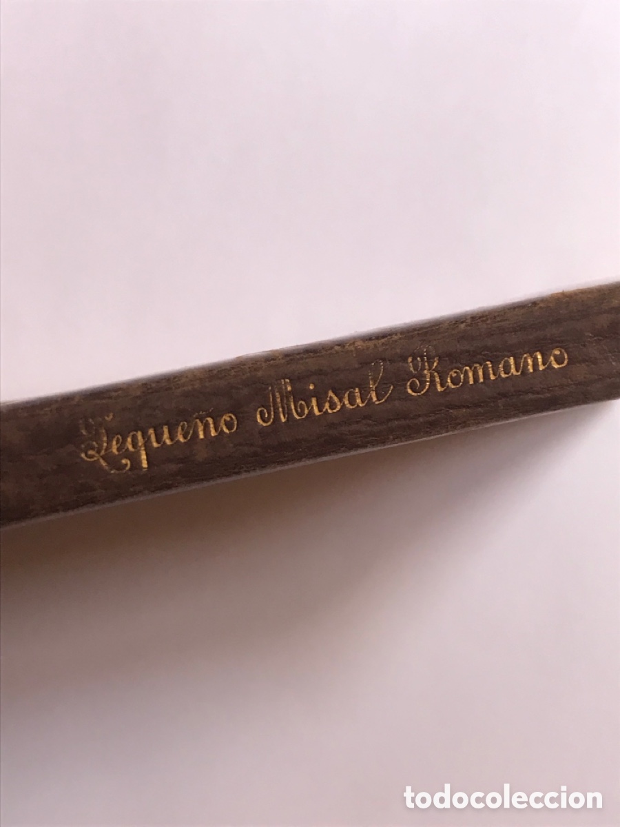 Libros antiguos: Peque&ntilde;o misal Romano - Foto 2
