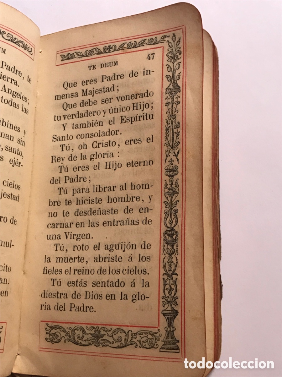 Libros antiguos: Peque&ntilde;o misal Romano - Foto 6